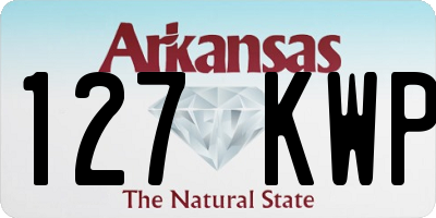 AR license plate 127KWP