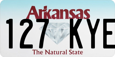 AR license plate 127KYE