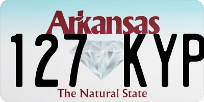 AR license plate 127KYP