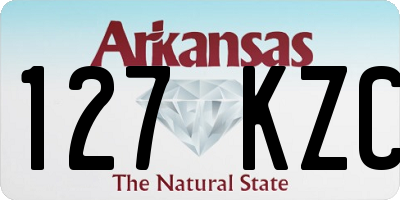AR license plate 127KZC