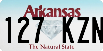 AR license plate 127KZN