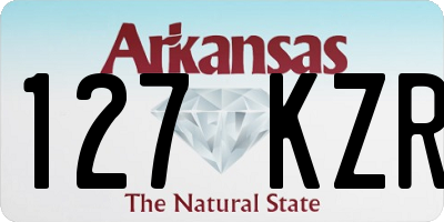 AR license plate 127KZR