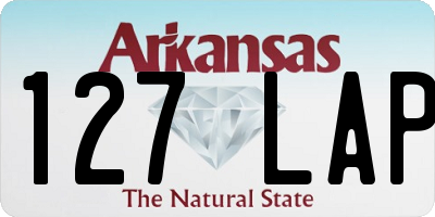 AR license plate 127LAP