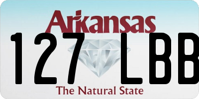 AR license plate 127LBB