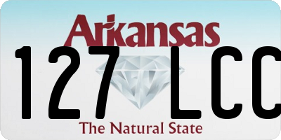 AR license plate 127LCC