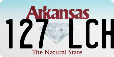 AR license plate 127LCH