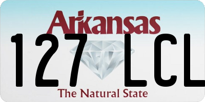 AR license plate 127LCL