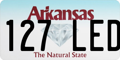 AR license plate 127LED
