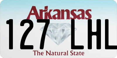 AR license plate 127LHL