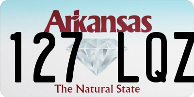 AR license plate 127LQZ