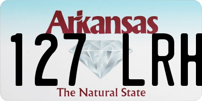 AR license plate 127LRH