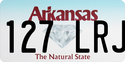 AR license plate 127LRJ