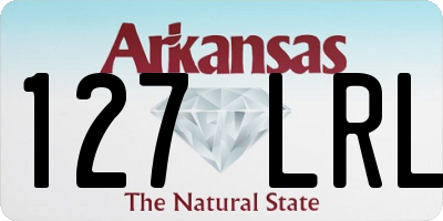AR license plate 127LRL