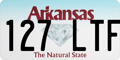 AR license plate 127LTF