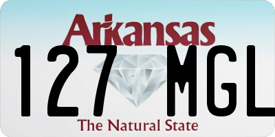 AR license plate 127MGL