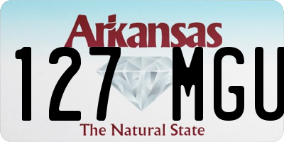 AR license plate 127MGU