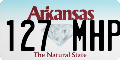 AR license plate 127MHP