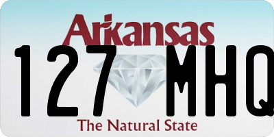 AR license plate 127MHQ
