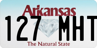 AR license plate 127MHT