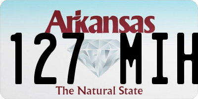 AR license plate 127MIH