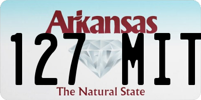 AR license plate 127MIT