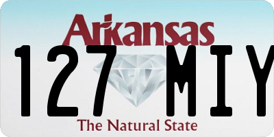 AR license plate 127MIY