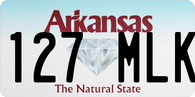 AR license plate 127MLK