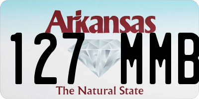 AR license plate 127MMB