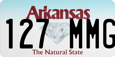 AR license plate 127MMG