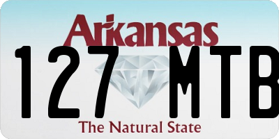 AR license plate 127MTB