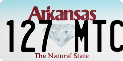 AR license plate 127MTC