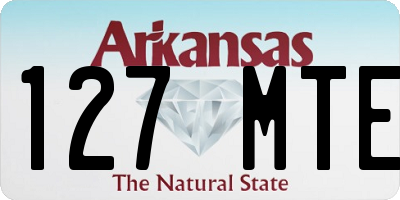 AR license plate 127MTE