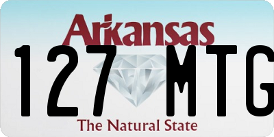 AR license plate 127MTG