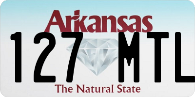 AR license plate 127MTL