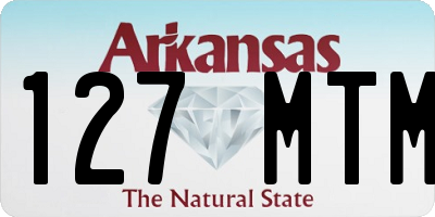 AR license plate 127MTM