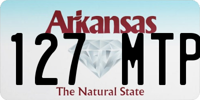 AR license plate 127MTP