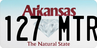 AR license plate 127MTR