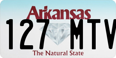 AR license plate 127MTV