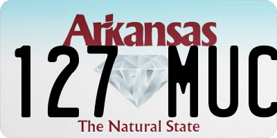 AR license plate 127MUC