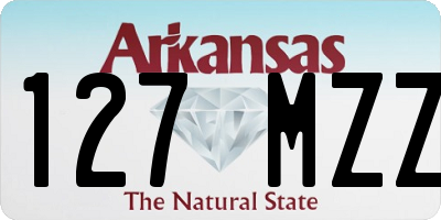 AR license plate 127MZZ