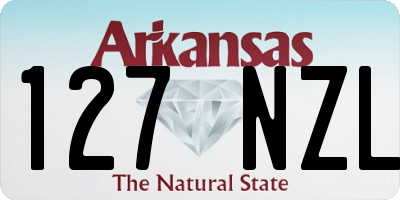 AR license plate 127NZL