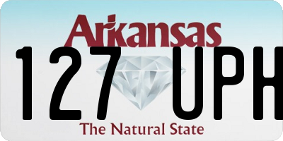 AR license plate 127UPH
