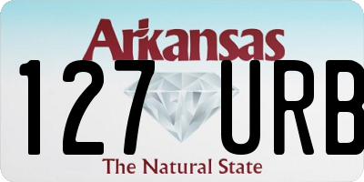 AR license plate 127URB