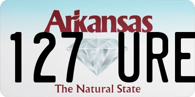 AR license plate 127URE