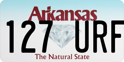 AR license plate 127URF