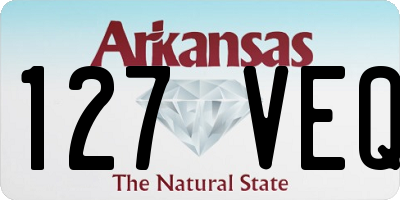 AR license plate 127VEQ