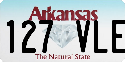 AR license plate 127VLE