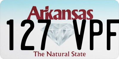 AR license plate 127VPF