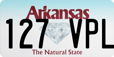 AR license plate 127VPL