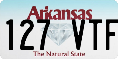 AR license plate 127VTF